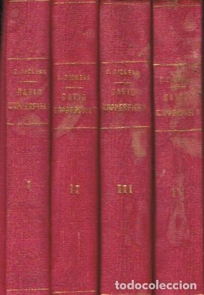 Libros: DAVID COPPERFIELD. 4 Tomos. - Dickens. Carlos, - Foto 2