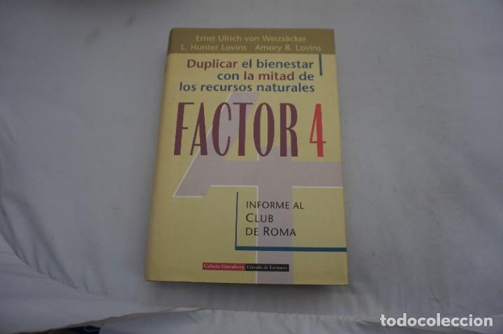 Libros: AR10EF/ FACTOR 4 - ERNSTULRICH / TAPA DURA CIRCULO DE LECTORES - Foto 1