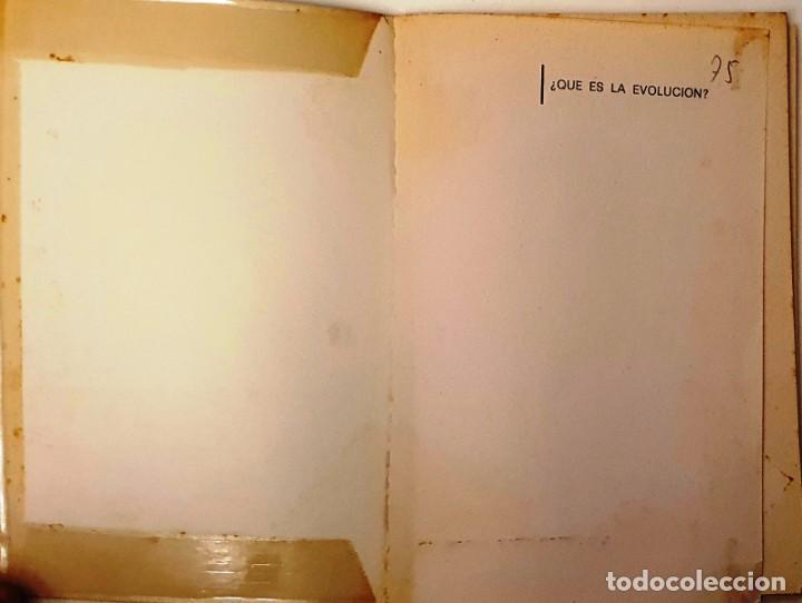 Libros: &iquest;QUE ES LA EVOLUCION? J. M. BENAVENTE. MADRID 1972. - Foto 8