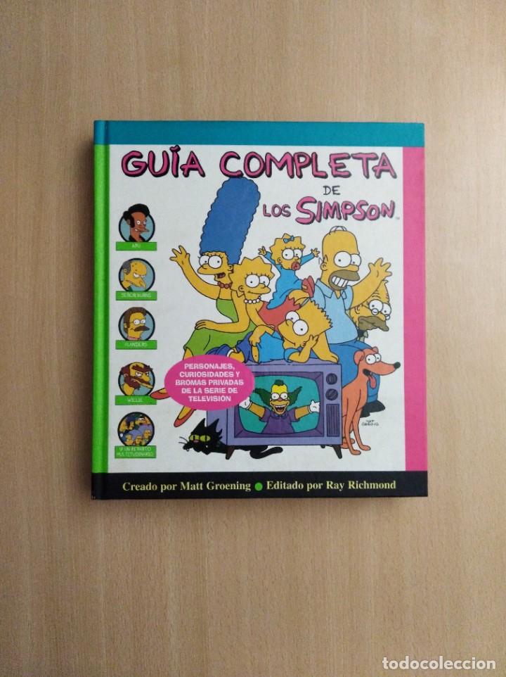 Libros: GU&Iacute;A COMPLETA DE LOS SIMPSON. Matt Groening - Foto 1