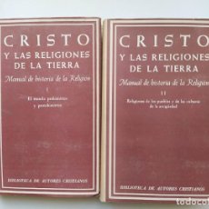 Livros em segunda mão: CRISTO Y LAS RELIGIONES DE LA TIERRA I Y II. - FRANZ KÖNIG. TDK660. Lote 304079853