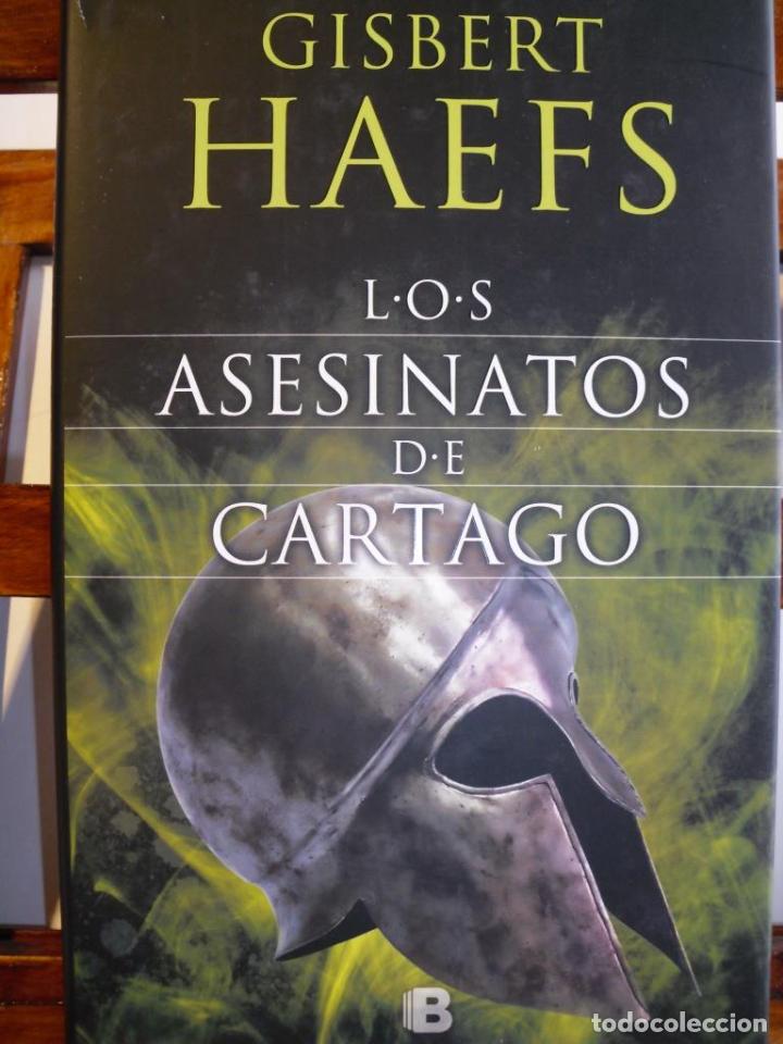 Libros: LOS ASESINATOS DE CARTAGO - GISBERT HAEFS - Foto 1
