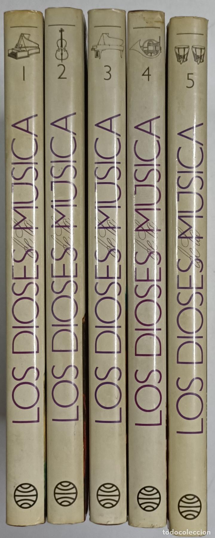Libros: Los dioses de la m&uacute;sica, completa 5 tomos - Foto 1