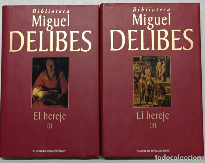 Libros: El hereje, en dos volumenes / Miguel Delibes - Foto 1