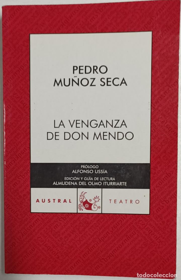 Libros: La venganza de Don Mendo / Pedro Mu&ntilde;oz Seca - Foto 1