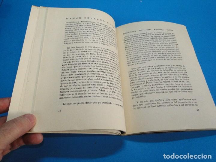 Libros: SEMBLANZA DE JOS&Eacute; ANTONIO, JOVEN.- Serrano Su&ntilde;er, Ram&oacute;n. - Foto 5