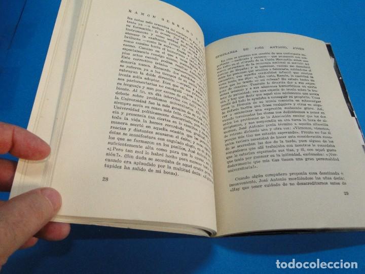 Libros: SEMBLANZA DE JOS&Eacute; ANTONIO, JOVEN.- Serrano Su&ntilde;er, Ram&oacute;n. - Foto 6