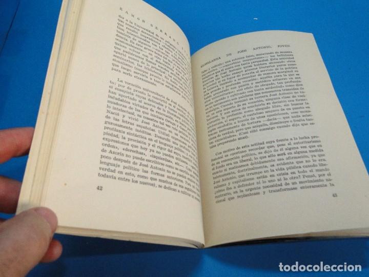 Libros: SEMBLANZA DE JOS&Eacute; ANTONIO, JOVEN.- Serrano Su&ntilde;er, Ram&oacute;n. - Foto 7