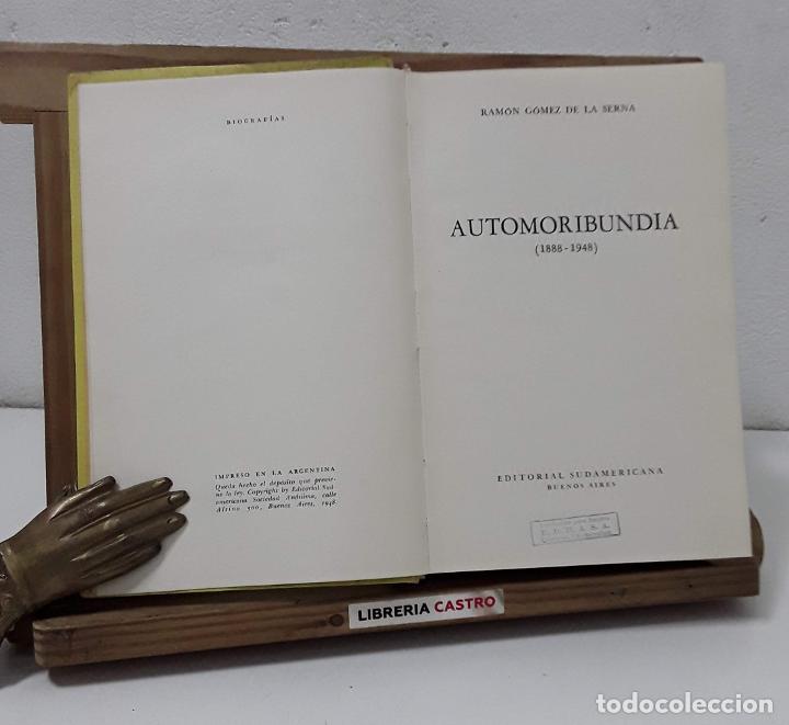 Libros: Automoribunda 1888 - 1948 - Ram&oacute;n G&oacute;mez de la Serna - Foto 3