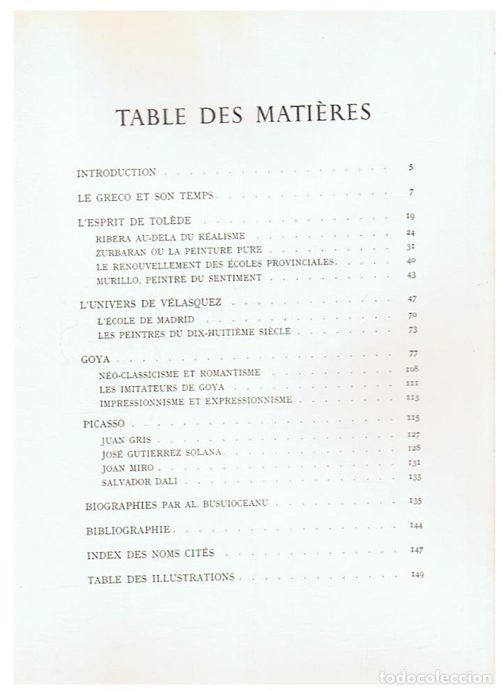 Libros: LA PEINTURE ESPAGNOLE. DE VELASQUEZ A PICASSO. - Lassaigne. Jacques, - Foto 2