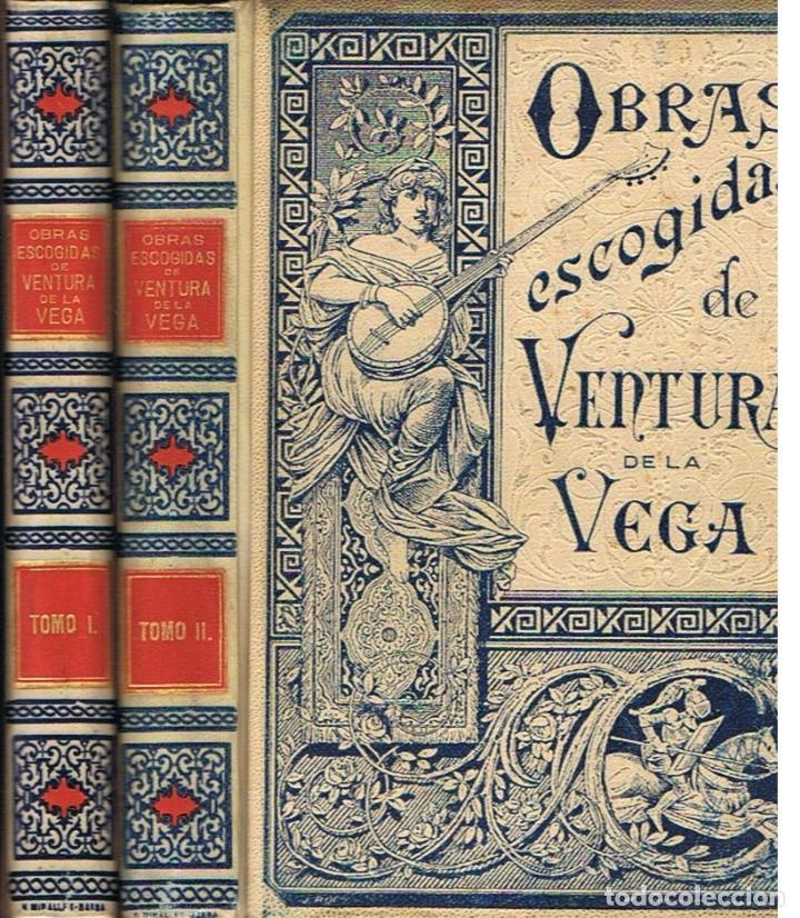 Libros: OBRAS ESCOGIDAS. 2 Tomos. - La Vega. Ventura de, - Foto 1