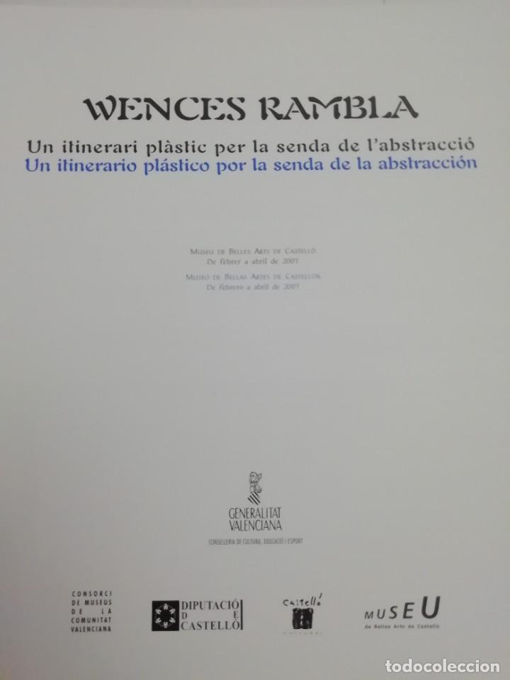 Libros: Itinerari plastic per la senda de labstraccio. Wences Rambla. Biling&uuml;e. Con cd - Foto 3