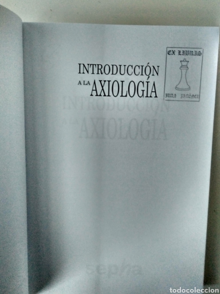 Libros: Introducci&oacute;n a la axiologia / Jos&eacute; Mar&iacute;a M&eacute;ndez - Foto 3