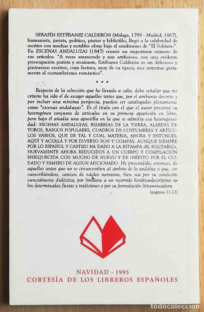 Libros: Escenas andaluzas (Seraf&iacute;n Est&eacute;banez Calder&oacute;n) - Foto 5