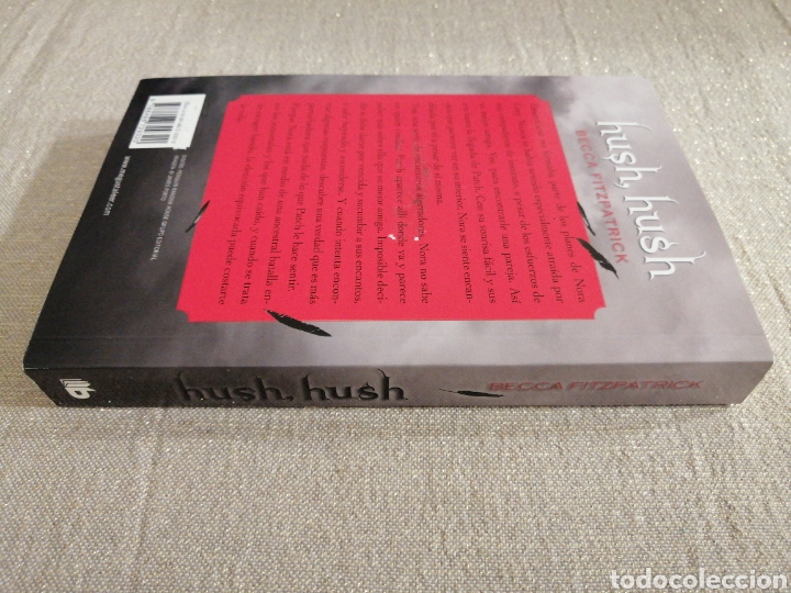 Libros: HUSH, HUSH BECCA FITZPATRICK EDICIONES B 2018 - Foto 3