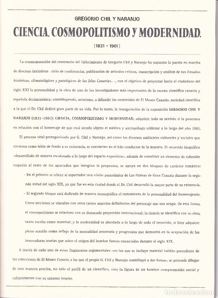 Libros: EXPOSICION - GREGORIO CHIL NARANJO - Foto 3