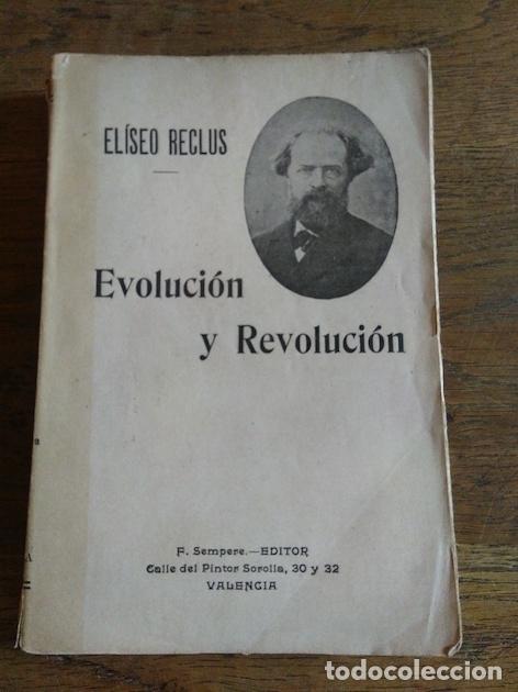 Libros: EVOLUCI&Oacute;N Y REVOLUCI&Oacute;N - El&iacute;seo Recl&uacute;s - Foto 1