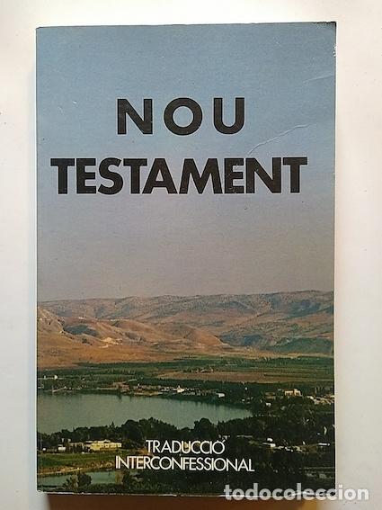 Libros: NOU TESTAMENT. Traducci&oacute; interconfessional - - Foto 1