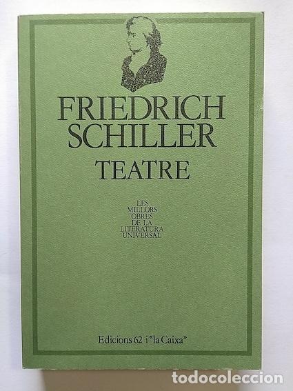 Libros: TEATRE - Friedrich Schiller - Foto 1