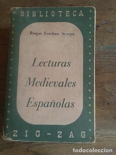 Libros: LECTURAS MEDIEVALES ESPA&Ntilde;OLAS - Roque Esteban Scarpa - Foto 1