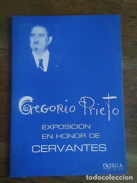 Libros: GREGORIO PRIETO. Exposici&oacute;n en honor de Cervantes - - Foto 1
