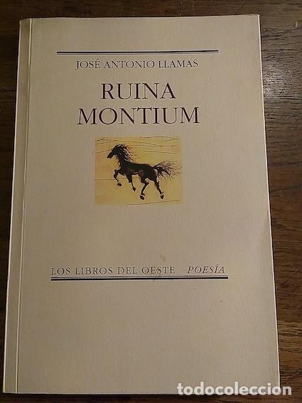 Libros: RUINA MONTIUM - Jos&eacute; Antonio Llamas - Foto 1