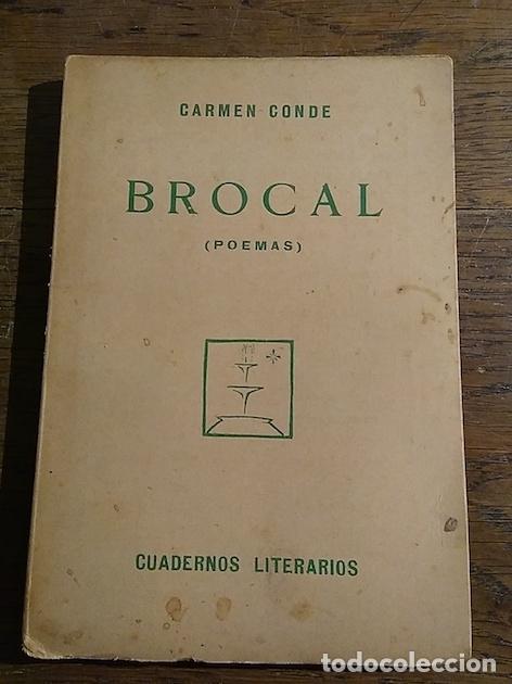 Libros: BROCAL (POEMAS) - Conde, Carmen - Foto 1