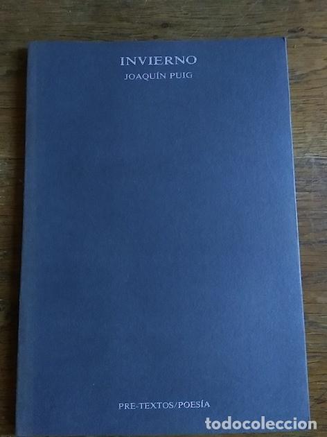 Libros: INVIERNO - Puig, Joaqu&iacute;n - Foto 1