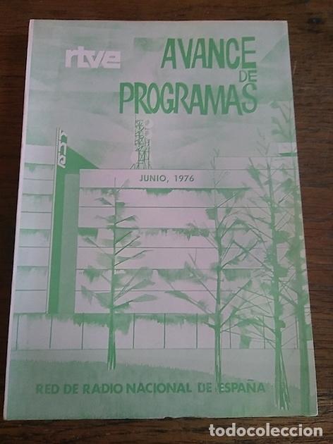 Libros: RTVE AVANCE DE PROGRAMAS, junio de 1976 - - Foto 1