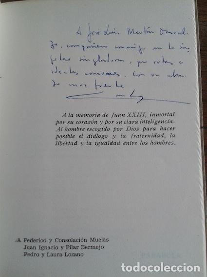 Libros: EDIPO EL REY (dedicado) - De la Rica, Carlos - Foto 2