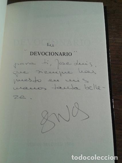 Libros: DEVOCIONARIO (dedicado) - Rossetti, Ana - Foto 2