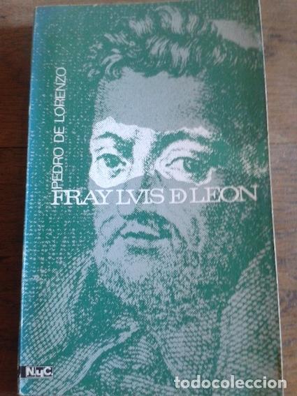 Libros: FRAY LUIS DE LE&Oacute;N - Lorenzo, Pedro de - Foto 1