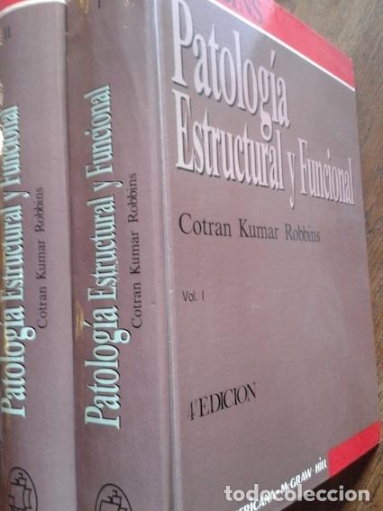 Libros: PATOLOG&Iacute;A ESTRUCTURAL Y FUNCIONAL (2 TOMOS). 4a Edici&oacute;n&ordm; - Kumar / Robbins / Cotran - Foto 1