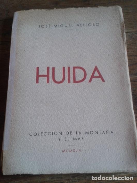 Libros: HUIDA - Velloso, Jos&eacute;-Miguel - Foto 1