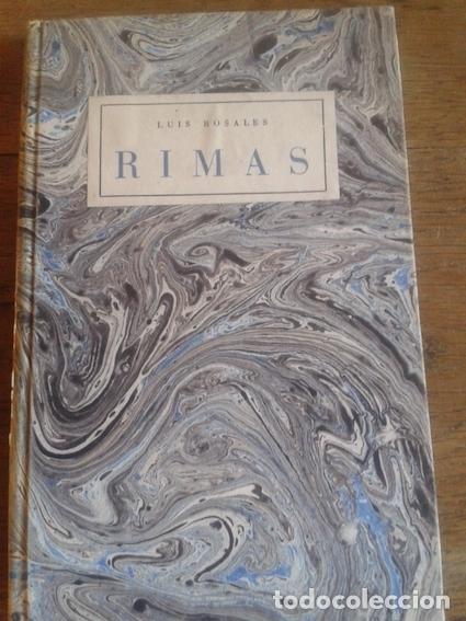 Libros: RIMAS 1937-1951 - Rosales, Luis - Foto 1