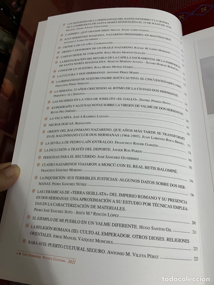 Libros: Revista Cultural 2021 Dos Hermanas - Foto 4