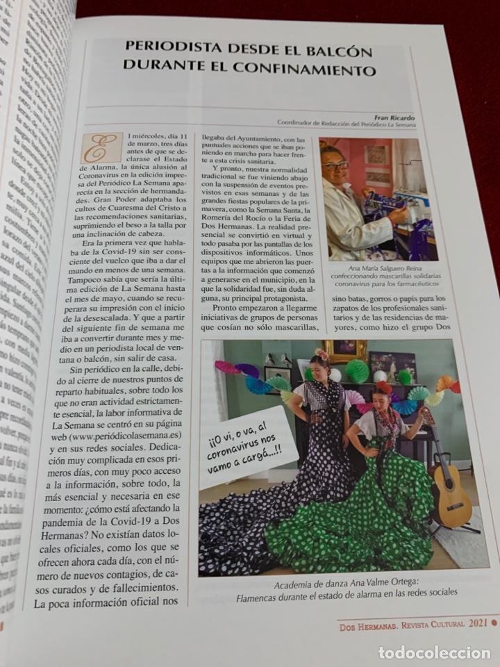 Libros: Revista Cultural 2021 Dos Hermanas - Foto 6
