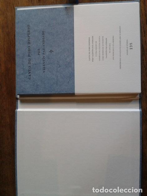 Libros: CANTO DO POBO DISPERSO - VALENT&Iacute;N PAZ-ANDRADE - Foto 1