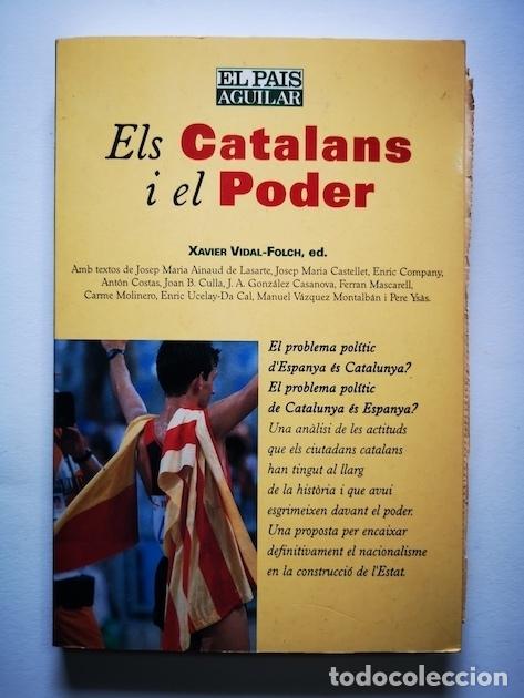 Libros: ELS CATALANS I EL PODER - XAVIER VIDAL-FOLCH, Ed. - Foto 1