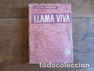 Libros: LLAMA VIVA - J. ROIG Y RAVENT&Oacute;S - Foto 1