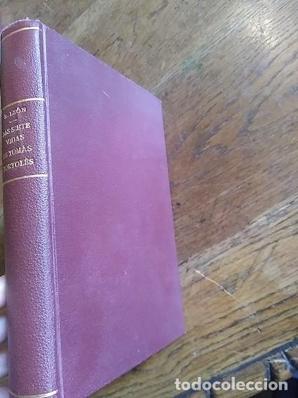 Libros: LAS SIETE VIDAS DE TOM&Aacute;S PORTOL&Eacute;S - LE&Oacute;N, Ricardo.- - Foto 1