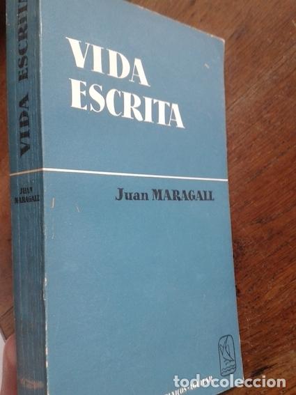 Libros: VIDA ESCRITA - Maragall, Juan - Foto 1