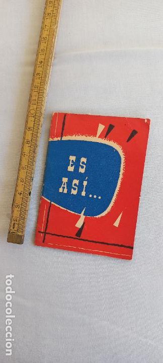 Libros: ES ASI. LIBRITO RELIGIOSO A&Ntilde;OS 50-60 - Foto 1