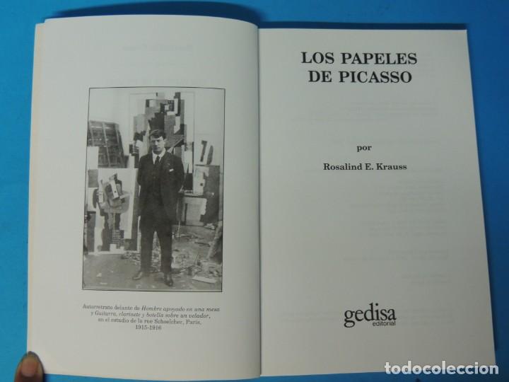Libros: LOS PAPELES DE PICASSO.- ROSALIND E. KRAUSS - Foto 2