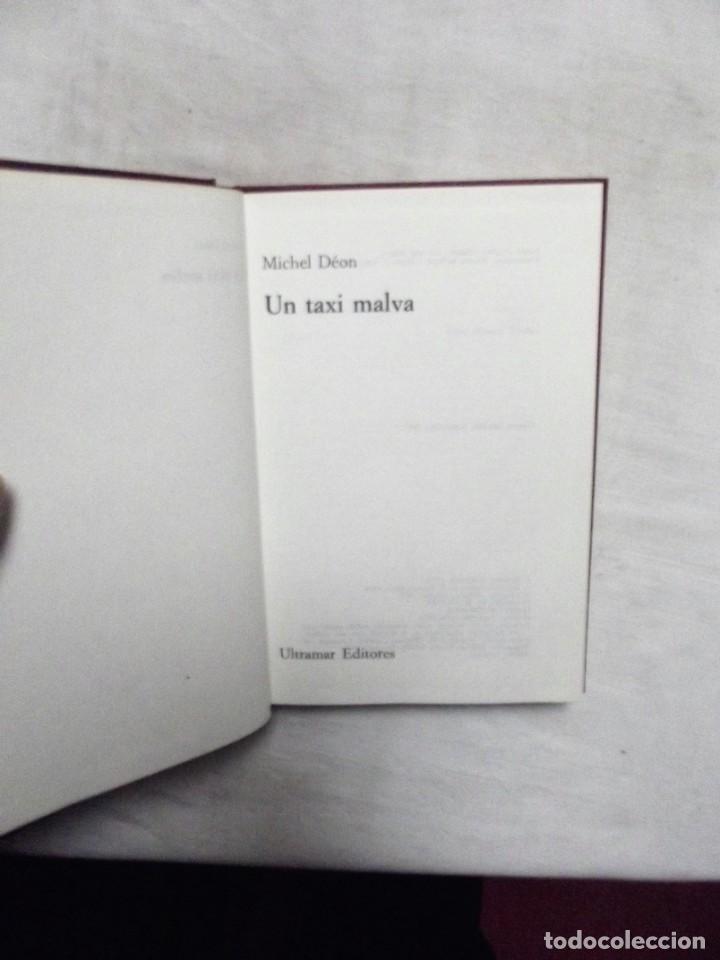 Libros: UN TAXI MALVA DE MICHEL DEON - Foto 2
