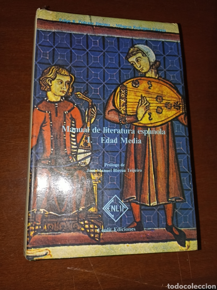 Libros: Manual de literatura espa&ntilde;ola I . edad media, cenlit ediciones