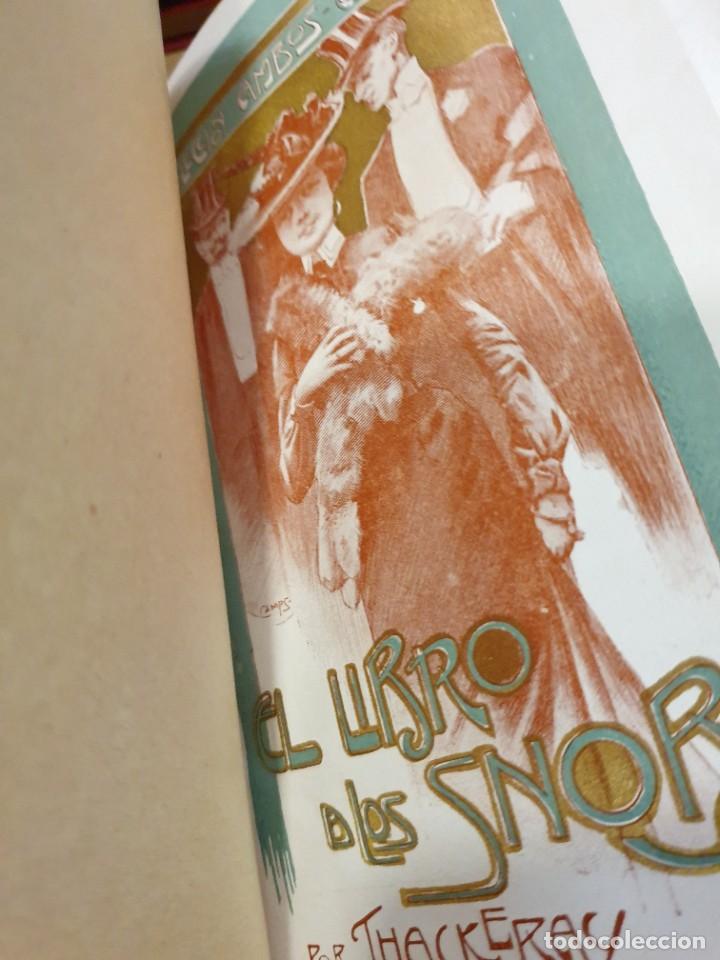 Libros: el libro de los snobs W,M,Thacheray - Foto 2