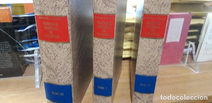 Libros: HISTORIA GENERAL DE VALENCIA. 3 TOMOS. Facs&iacute;mil - Escolano - Foto 1