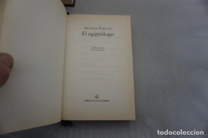 Libros: AR12DE/ EL EGIPTOLOGO - ARTHUR PHILLIPS / TAPA DURA CIRCULO DE LECTORES - Foto 3