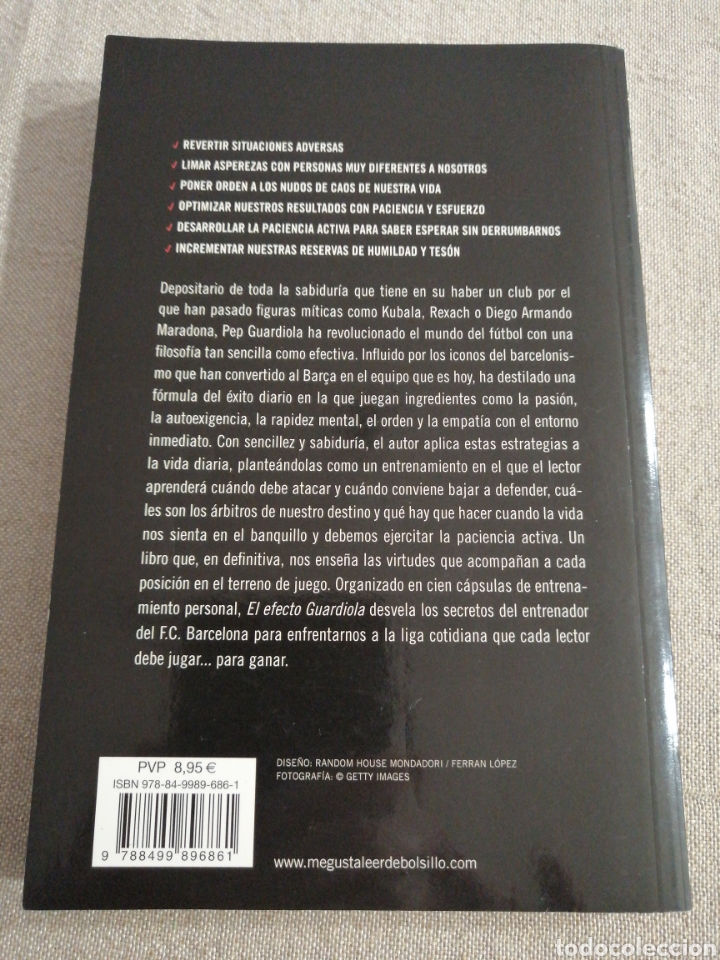 Libros: EL EFECTO GUARDIOLA &Agrave;LEX MART&Iacute;N DEBOLSILLO 2012 - Foto 2